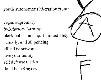 thumbnail of Youth Autonomous Liberation Front poster